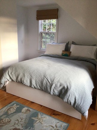Eastham Cape Cod vacation rental - Bedroom with queen size bed, pine floors