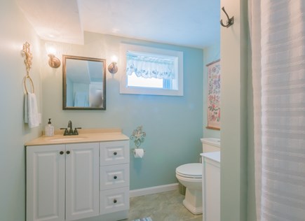 Sagamore Beach Cape Cod vacation rental - Bath with shower on lower level