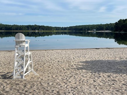 Sandwich, Forestdale Cape Cod vacation rental - Fresh water beach at Snake Pond