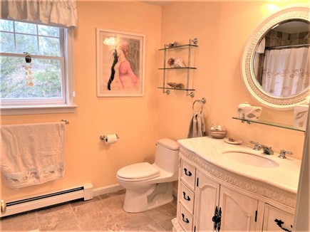 West Barnstable Cape Cod vacation rental - First floor full bath with tub/shower