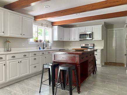 Orleans Cape Cod vacation rental - New kitchen with quartz countertops, and new appliances.