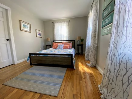 Orleans Cape Cod vacation rental - Master bedroom -first floor- queen bed. Newly renovated. Bright!