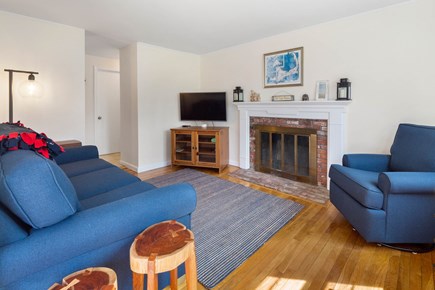 Falmouth Cape Cod vacation rental - Living room seating for four