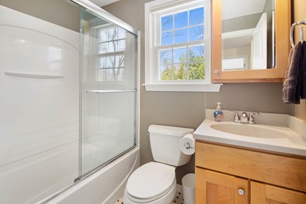 Falmouth Cape Cod vacation rental - Shared full bathroom with shower and bath tub on the second floor