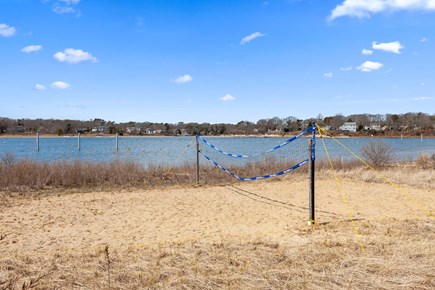Falmouth Cape Cod vacation rental - Beach volleyball over looking great pond