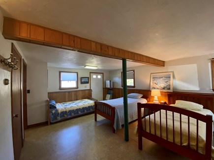 Dennis Port Cape Cod vacation rental - Basement room with 5 twin-sized beds
