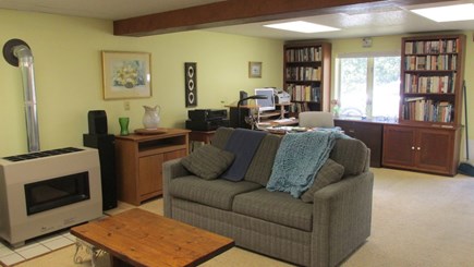 Eastham Cape Cod vacation rental - 10 Acorn Road - Lower Level - Den to Office Area