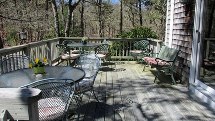 Eastham Cape Cod vacation rental - 10 Acorn Road - Deck Dining