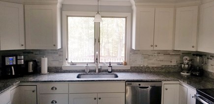 Brewster Cape Cod vacation rental - Fully renovated kitchen with granite countertops