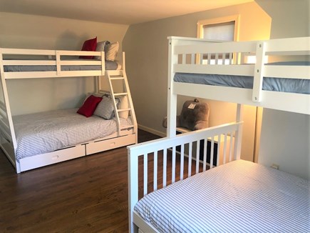 Brewster Cape Cod vacation rental - Bedroom #3 - Upper Level - Double/Twin Bunk Beds