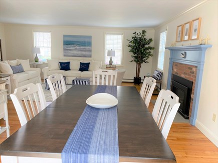 Brewster Cape Cod vacation rental - Dining Room is open to Living Room