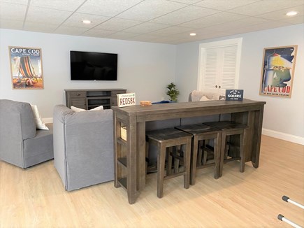 Brewster Cape Cod vacation rental - Finished Basement Living Space