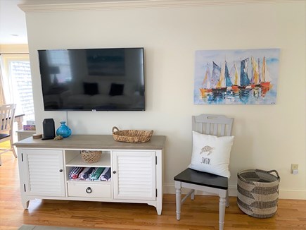 Brewster Cape Cod vacation rental - Living Room TV