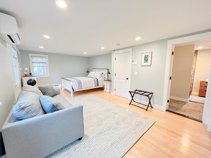 Centerville, Town of Barnstable Cape Cod vacation rental - First floor bedroom with a queen bed and full size pull out sofa.