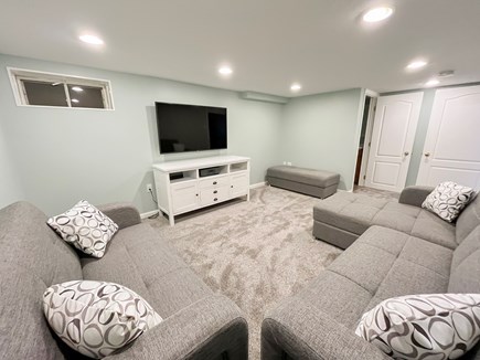 Centerville, Town of Barnstable Cape Cod vacation rental - Kids den with a 65 inch smart TV for video games.