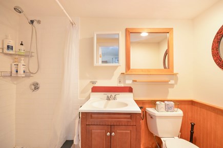 Woods Hole Cape Cod vacation rental - Full bath with curb shower