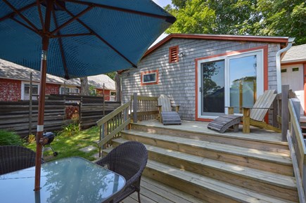 Woods Hole Cape Cod vacation rental - Deck