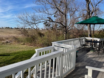Sandwich Cape Cod vacation rental - Have dinner on the back deck or...