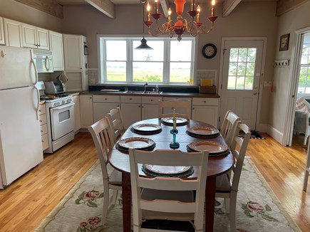 East Sandwich Cape Cod vacation rental - Country kitchen with amazing marsh views.