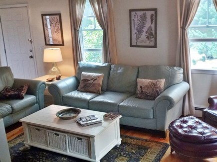 East Sandwich Cape Cod vacation rental - Living room has window ac unit.