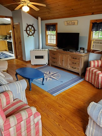 Yarmouth, Bass River Cape Cod vacation rental - Cozy main livingroom with pullout sofa