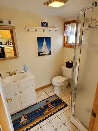 Yarmouth, Bass River Cape Cod vacation rental - Full bath downstairs