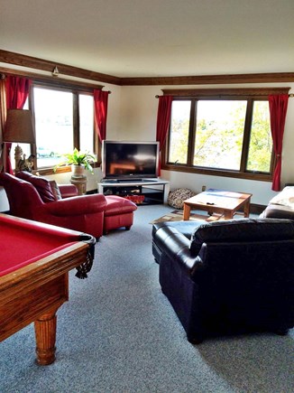 Bourne  Cape Cod vacation rental - 2nd floor TV area w/ comfy seating