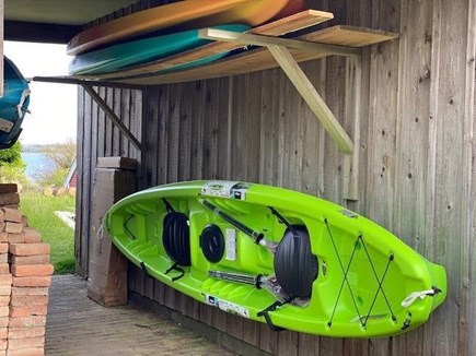 Orleans Cape Cod vacation rental - Kayak and paddle board storage