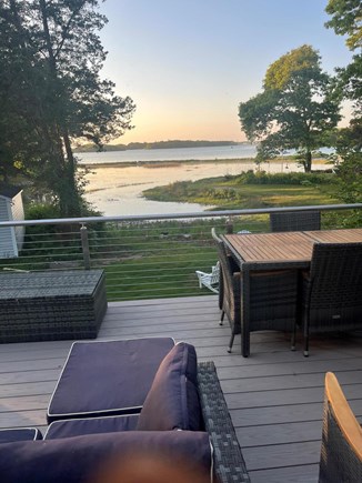 Pocasset Cape Cod vacation rental - Bay and estruary view from the new deck