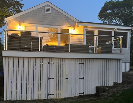 Pocasset Cape Cod vacation rental - The back of the cottage