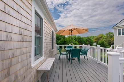East Sandwich Cape Cod vacation rental - Deck with outdoor seating