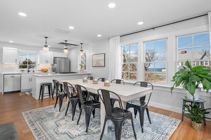 East Sandwich Cape Cod vacation rental - Open concept dining room and kitchen