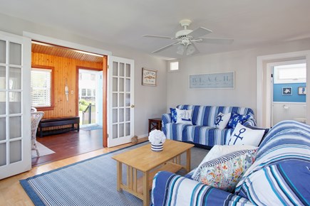Falmouth Cape Cod vacation rental - Open and Bright living area with seating for 5-6