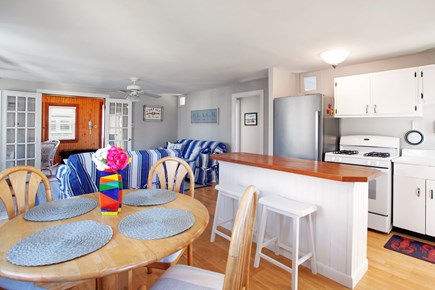 Falmouth Cape Cod vacation rental - Fully equipped kitchen with Dining table and breakfast bar