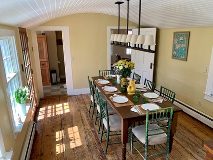 Eastham  Cape Cod vacation rental - Kitchen dining area