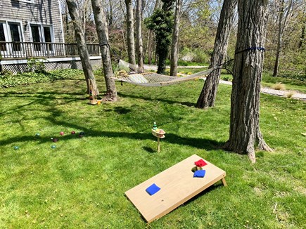 Eastham  Cape Cod vacation rental - Ample lawn games available