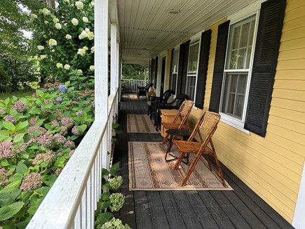 Eastham  Cape Cod vacation rental - Front porch of main house