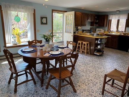 East Harwich Cape Cod vacation rental - Country kitchen.