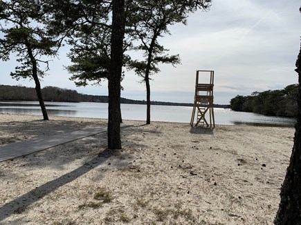 East Harwich Cape Cod vacation rental - Long pond public beach  .5 miles from house.Boating ramp site.
