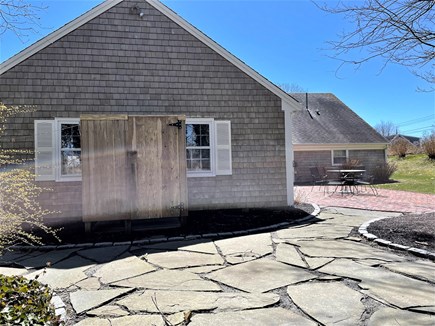 Harwich  Cape Cod vacation rental - 2 patio areas and outdoor shower