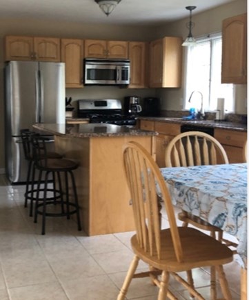 East Falmouth Cape Cod vacation rental - Dine-in kitchen, but enough space to prepare meals