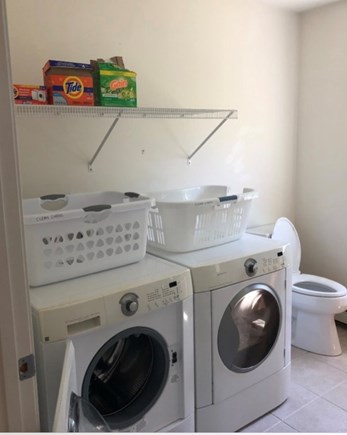 East Falmouth Cape Cod vacation rental - Laundry room + 1/2 bath