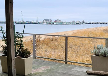 Provincetown Cape Cod vacation rental - Wonderful views of Provincetown Harbor from the unit and deck