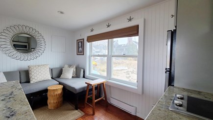 Provincetown Cape Cod vacation rental - Cozy main living area with living room and kitchen