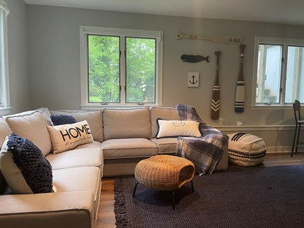Osterville Cape Cod vacation rental - Lower floor living room