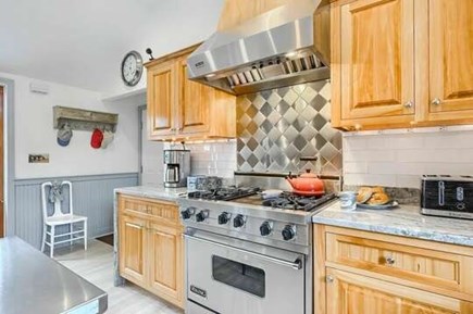 Harwich Cape Cod vacation rental - Stainless gas fired stove and oven
