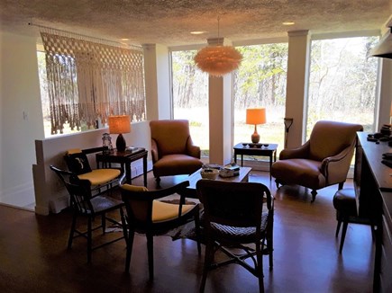 Wellfleet Cape Cod vacation rental - Den with slider to the patio