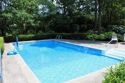 Barnstable Cape Cod vacation rental - This home features a large heated pool.