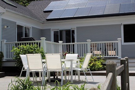 Barnstable Cape Cod vacation rental - Deck for outdoor seating