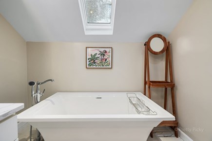 Barnstable Cape Cod vacation rental - Primary bathroom has a soaking room